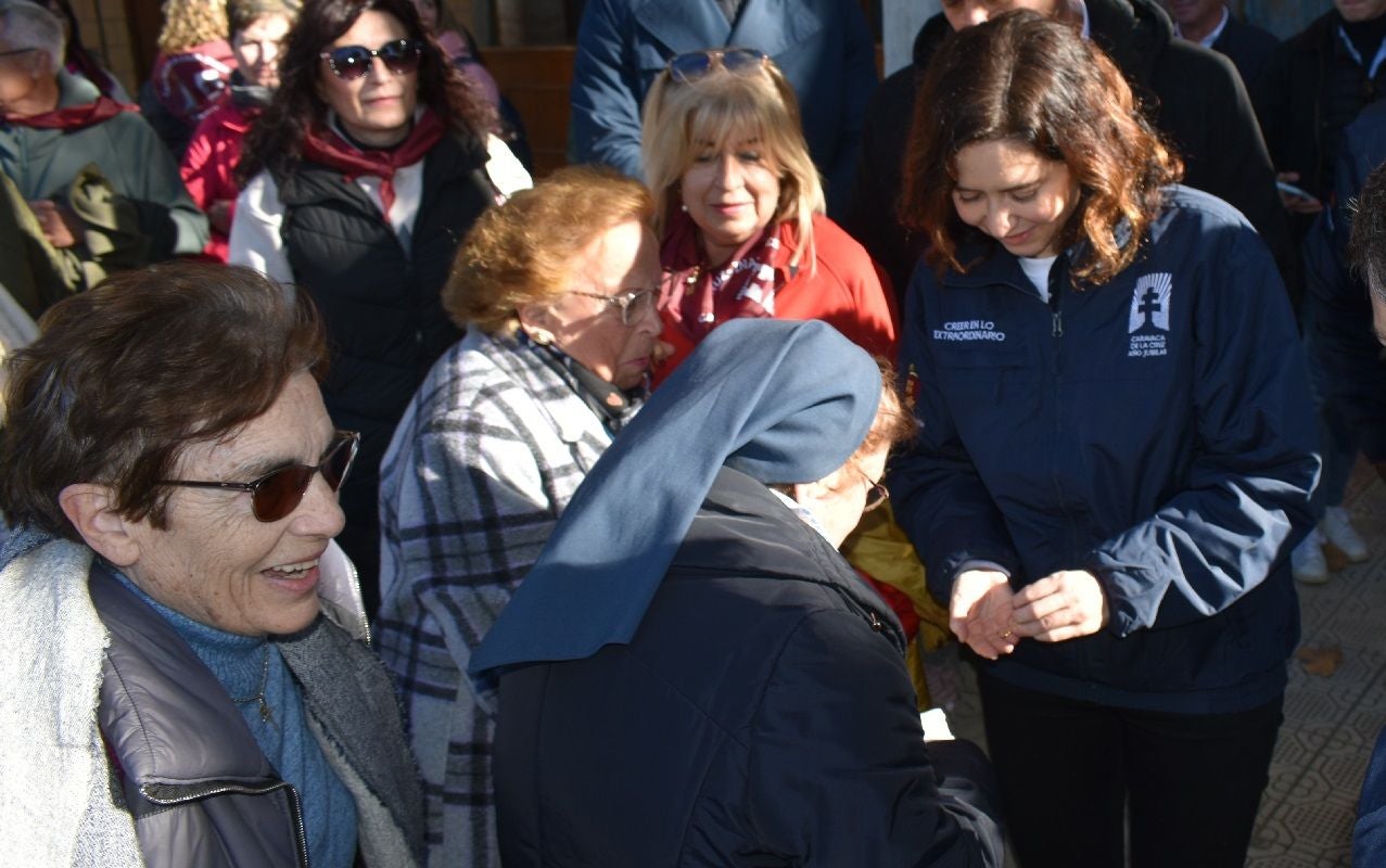 Imágenes de la visita de Díaz Ayuso - III Ayuntamiento