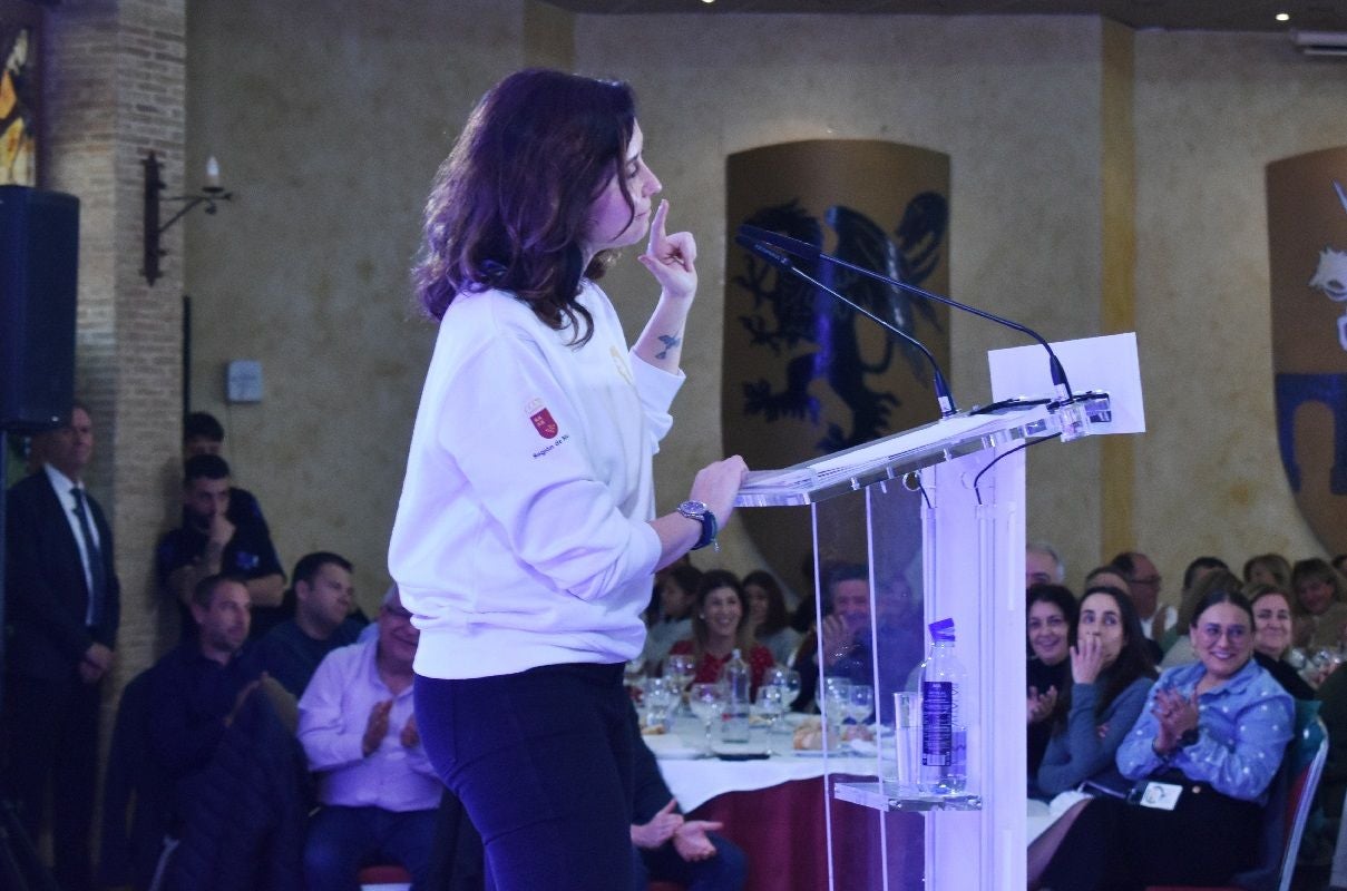Imágenes de la visita de Díaz Ayuso - IV Acto afiliados PP