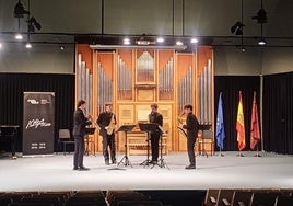 Duvel Quartet interpretará el concierto 'Folk Medley'.