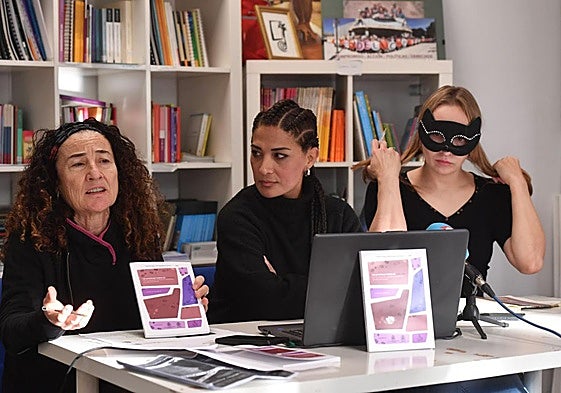 La lectura, este martes, del manifiesto del Comité de Ayuda a las Trabajadoras del Sexo