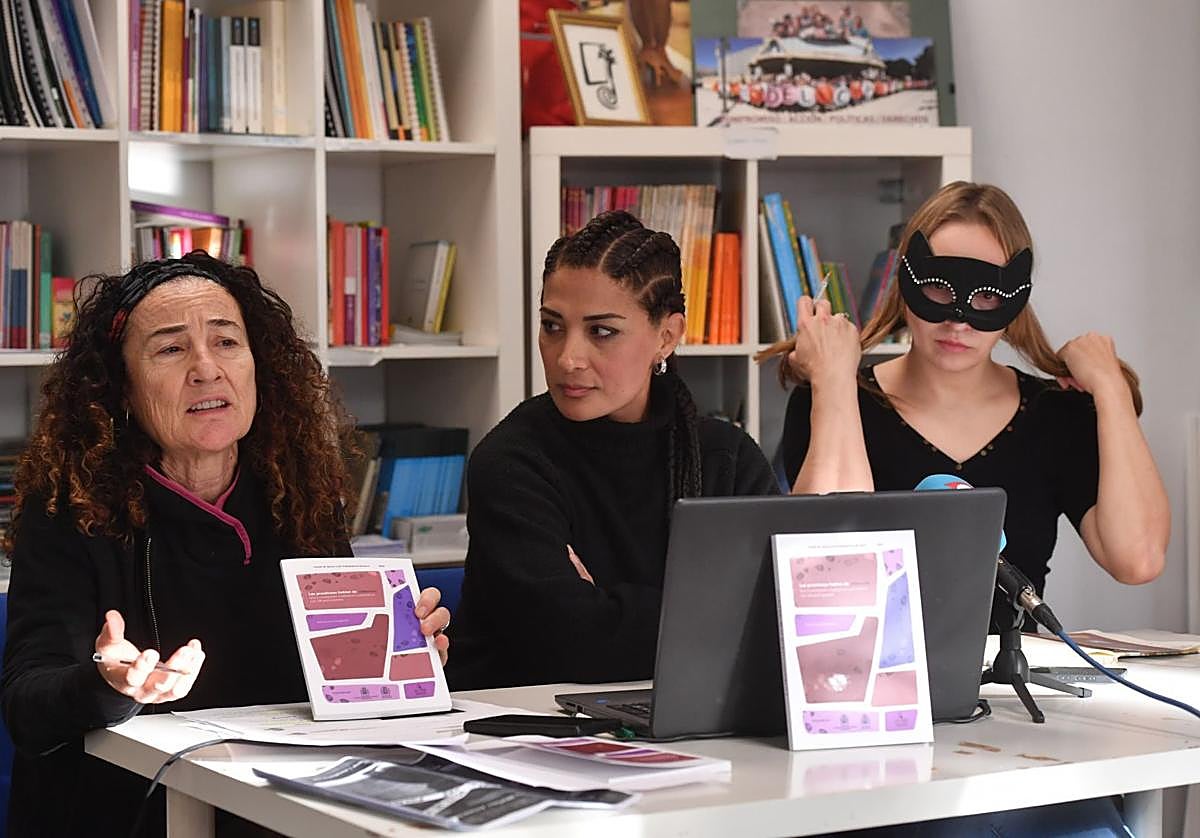 La lectura, este martes, del manifiesto del Comité de Ayuda a las Trabajadoras del Sexo