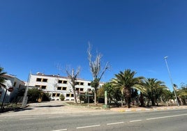 Foto del antiguo Parador de Puerto Lumbreras.