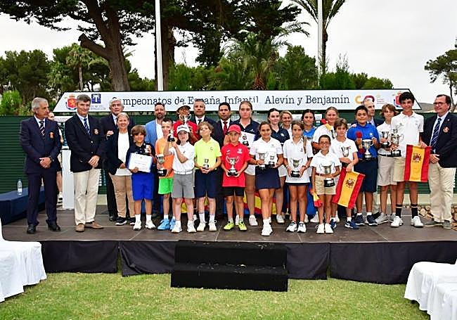 Todos los premiados en los Campeonatos de España Infantil, Alevín y Benjamín 2024, disputados en La Manga Club.