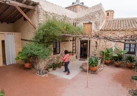 Patio de la Casa-Museo de Miguel Hernández.