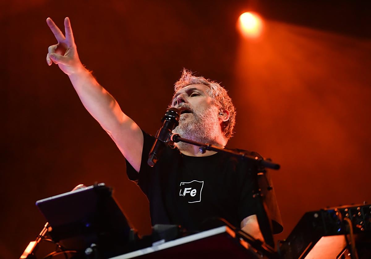 Iván Ferreiro en el último B-Side de Molina deSegura en septiembre.