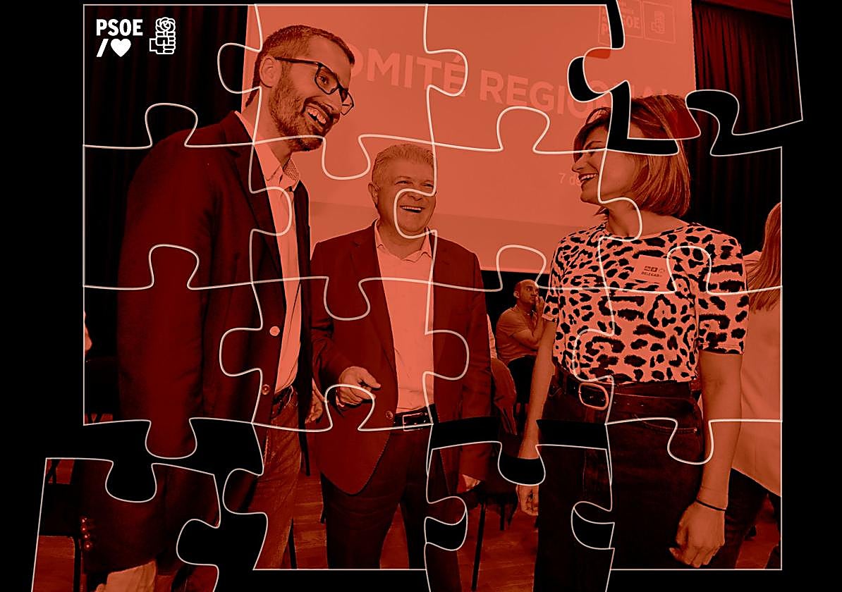 El aparato regional del PSOE encaja las piezas para que Lucas sea el nuevo líder