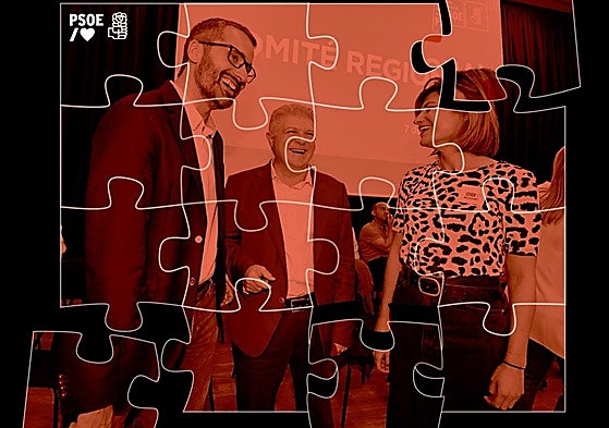 El aparato regional del PSOE encaja las piezas para que Lucas sea el nuevo líder