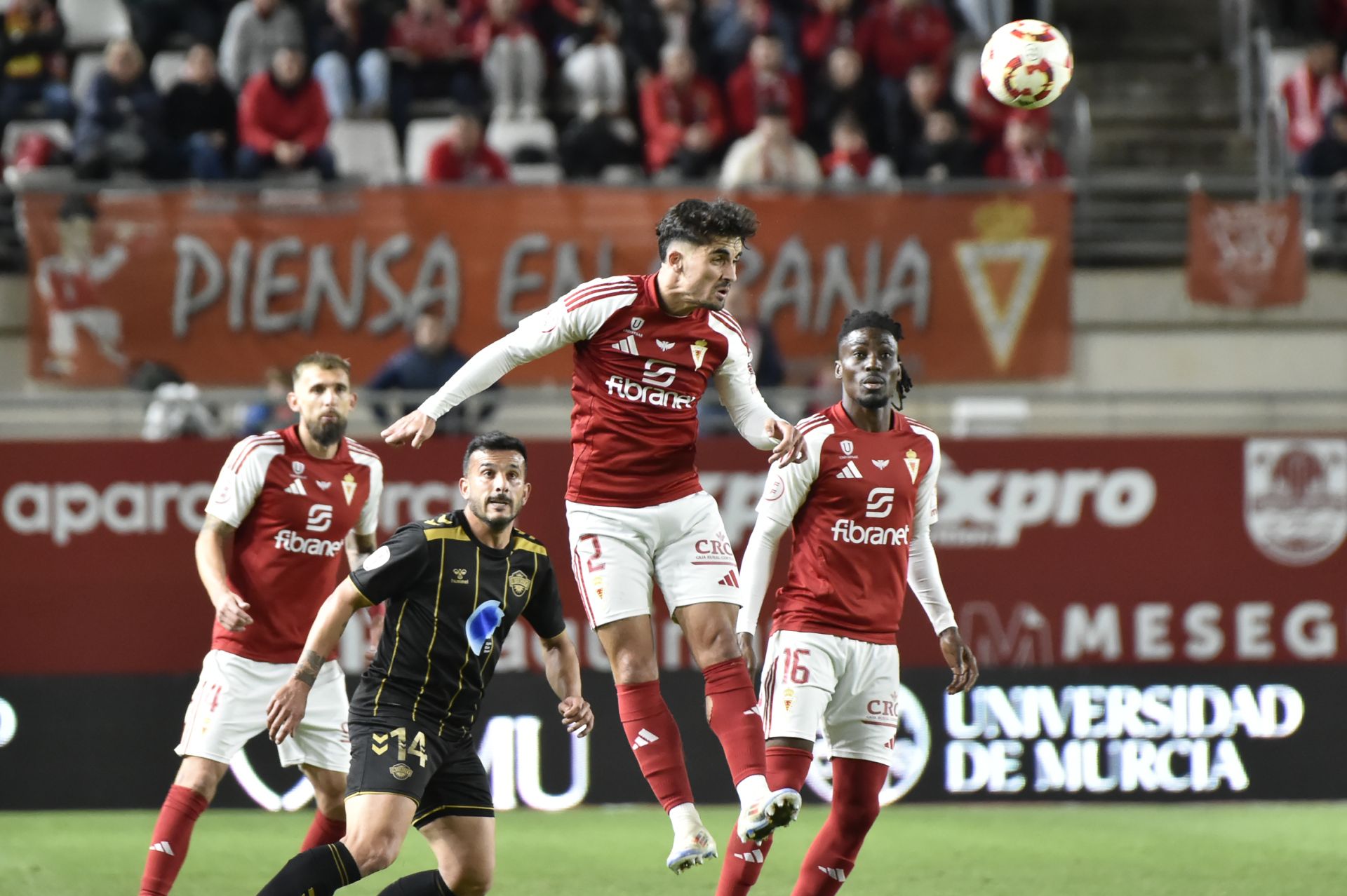 El empate del Real Murcia frente al Intercity, en imágenes