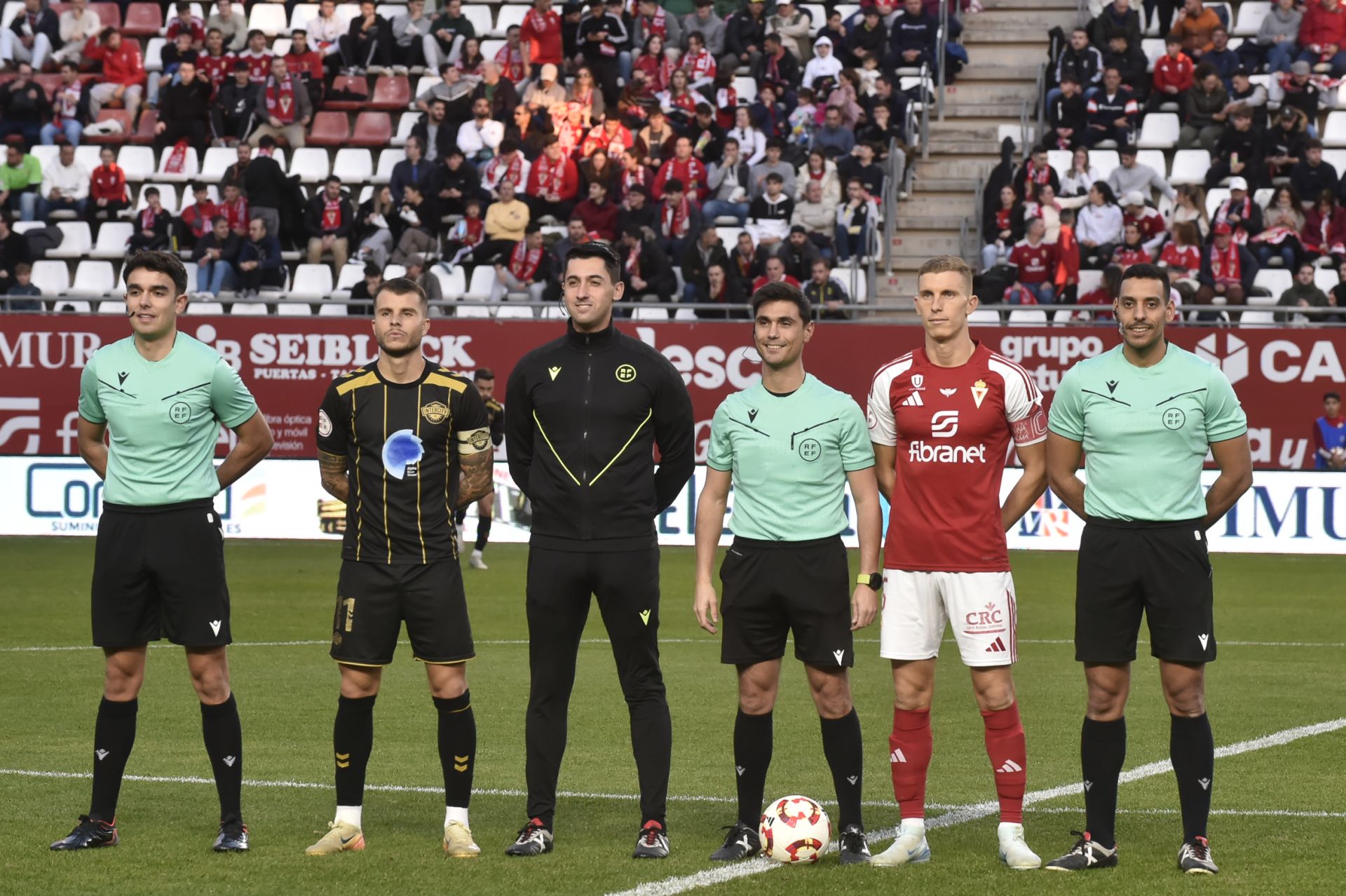 El empate del Real Murcia frente al Intercity, en imágenes