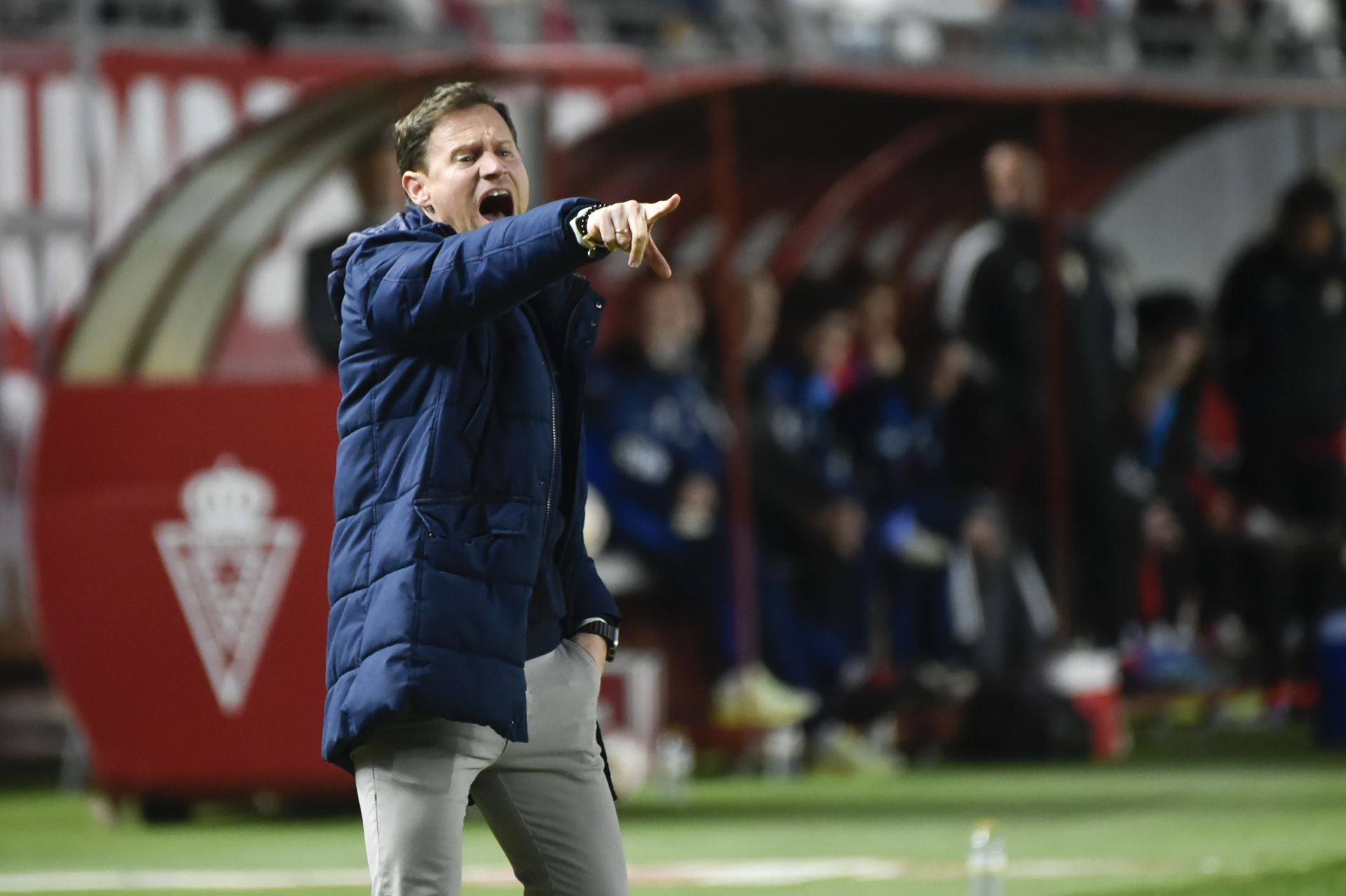 El empate del Real Murcia frente al Intercity, en imágenes