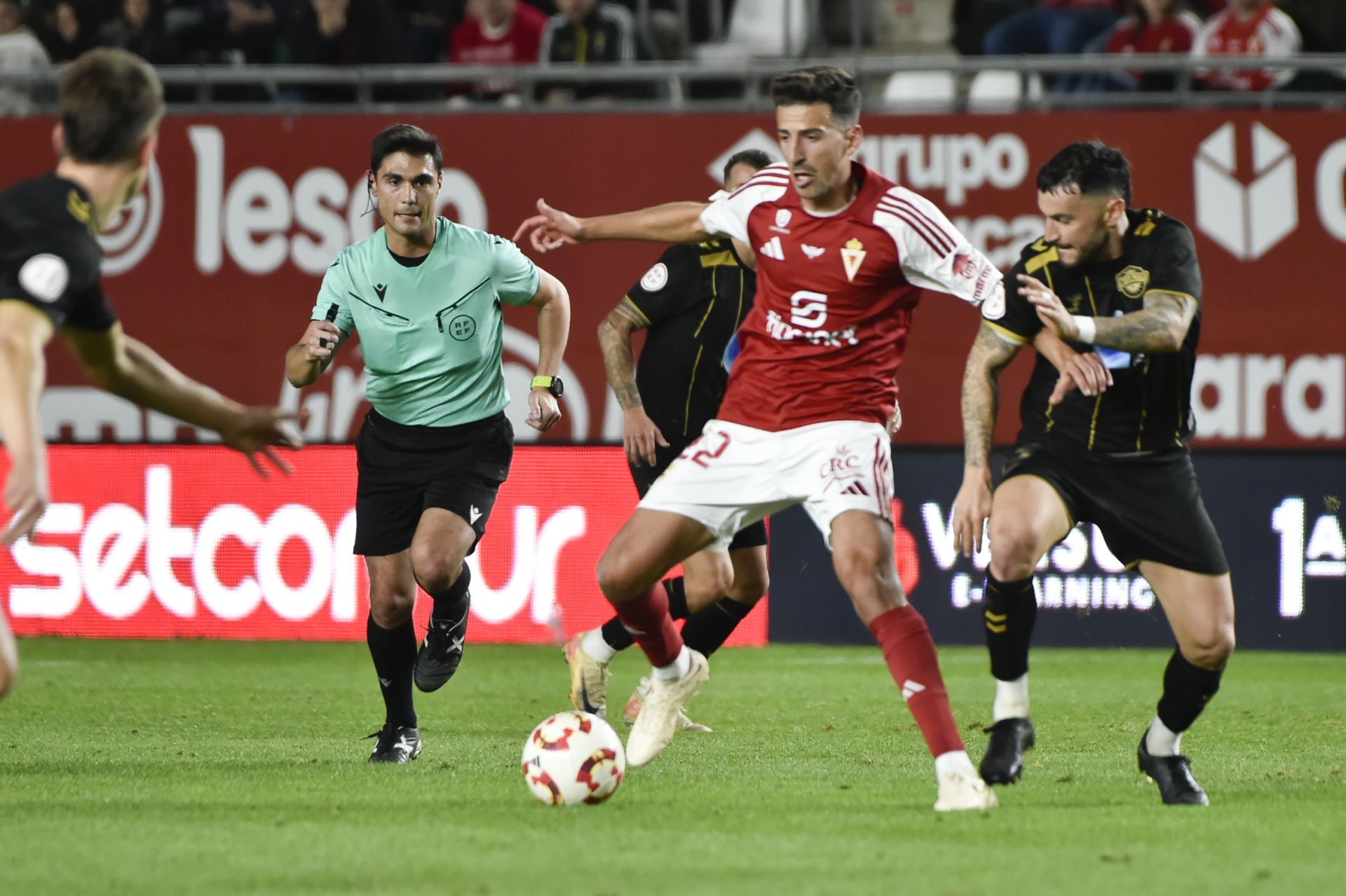 El empate del Real Murcia frente al Intercity, en imágenes