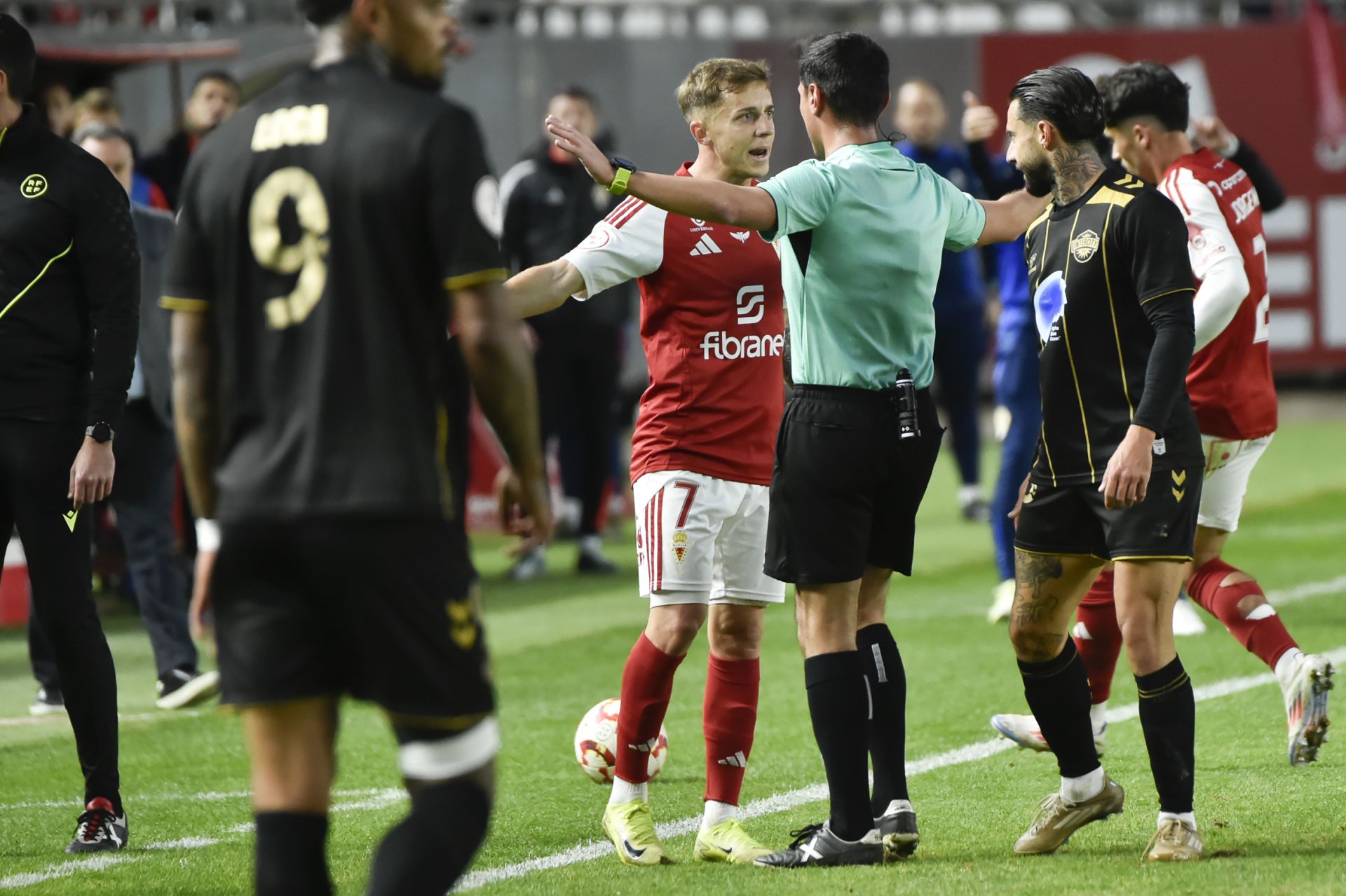 El empate del Real Murcia frente al Intercity, en imágenes