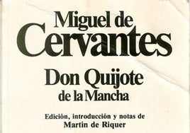 Edición del Quijote de 1998.