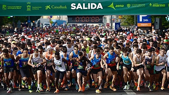 La San Silvestre de Murcia 2024, a buen ritmo
