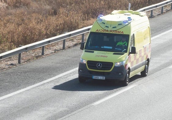 Una ambulancia, en una imagen de archivo.