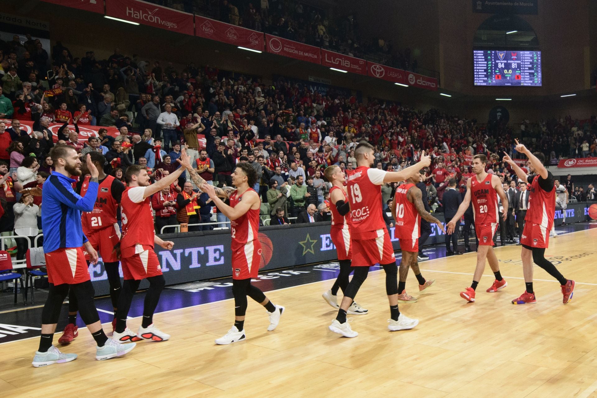 La victoria del UCAM Murcia ante el Granada, en imágenes