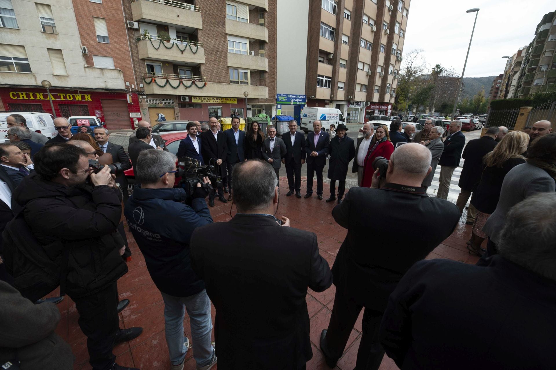 El brindis de Nochevieja de Tomás Martínez Pagán, en imágenes