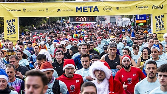 La San Silvestre de Murcia 2024, en imágenes