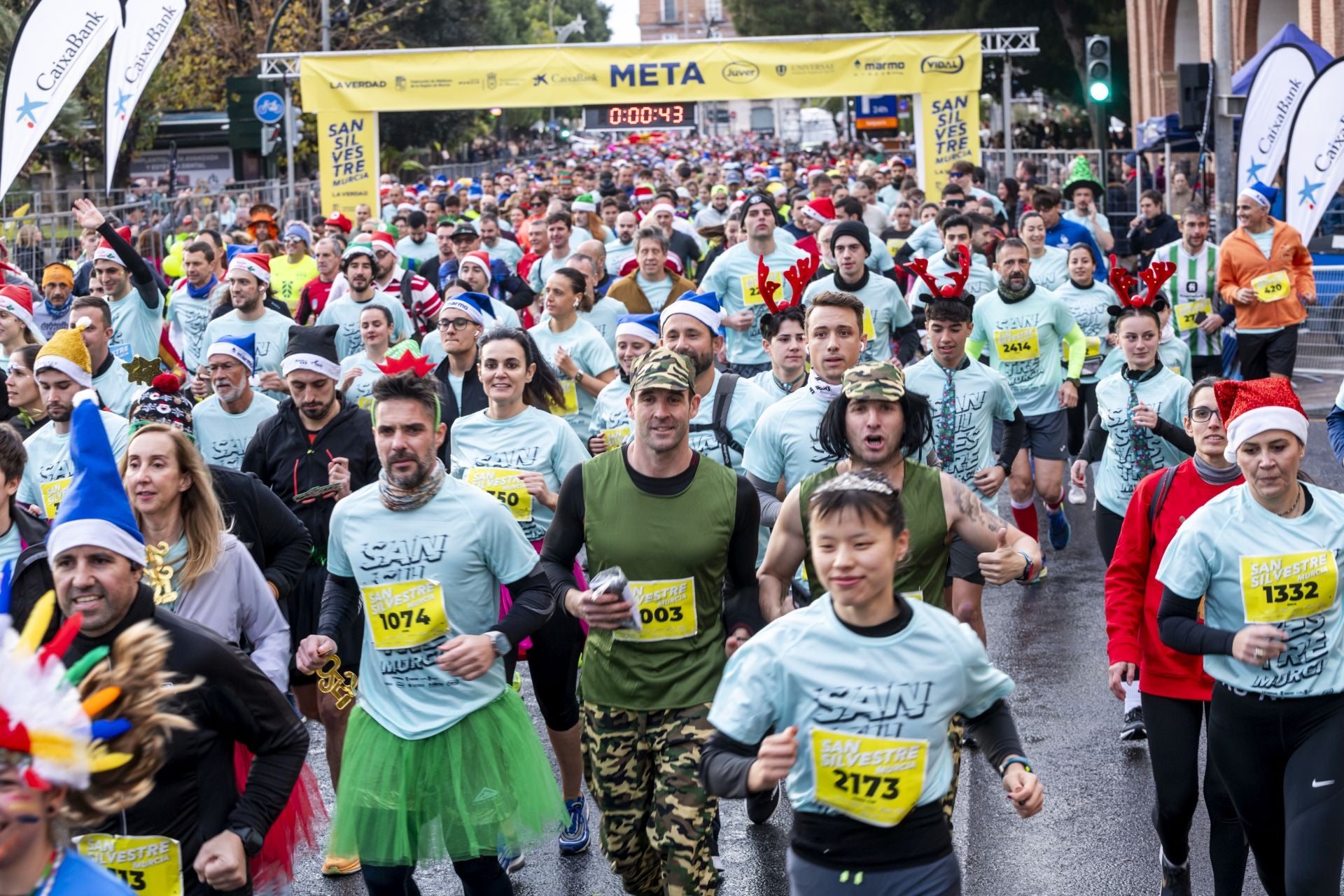 La San Silvestre de Murcia 2024, en imágenes