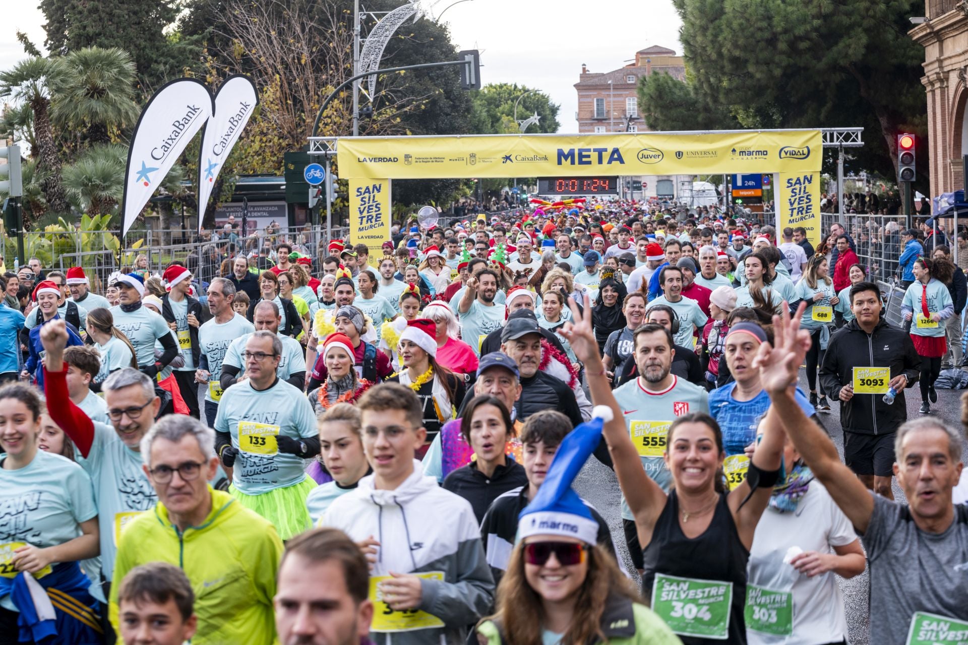 La San Silvestre de Murcia 2024, en imágenes