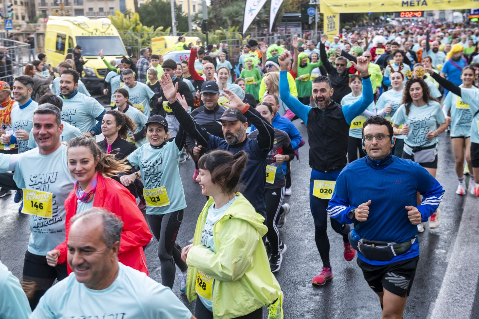La San Silvestre de Murcia 2024, en imágenes