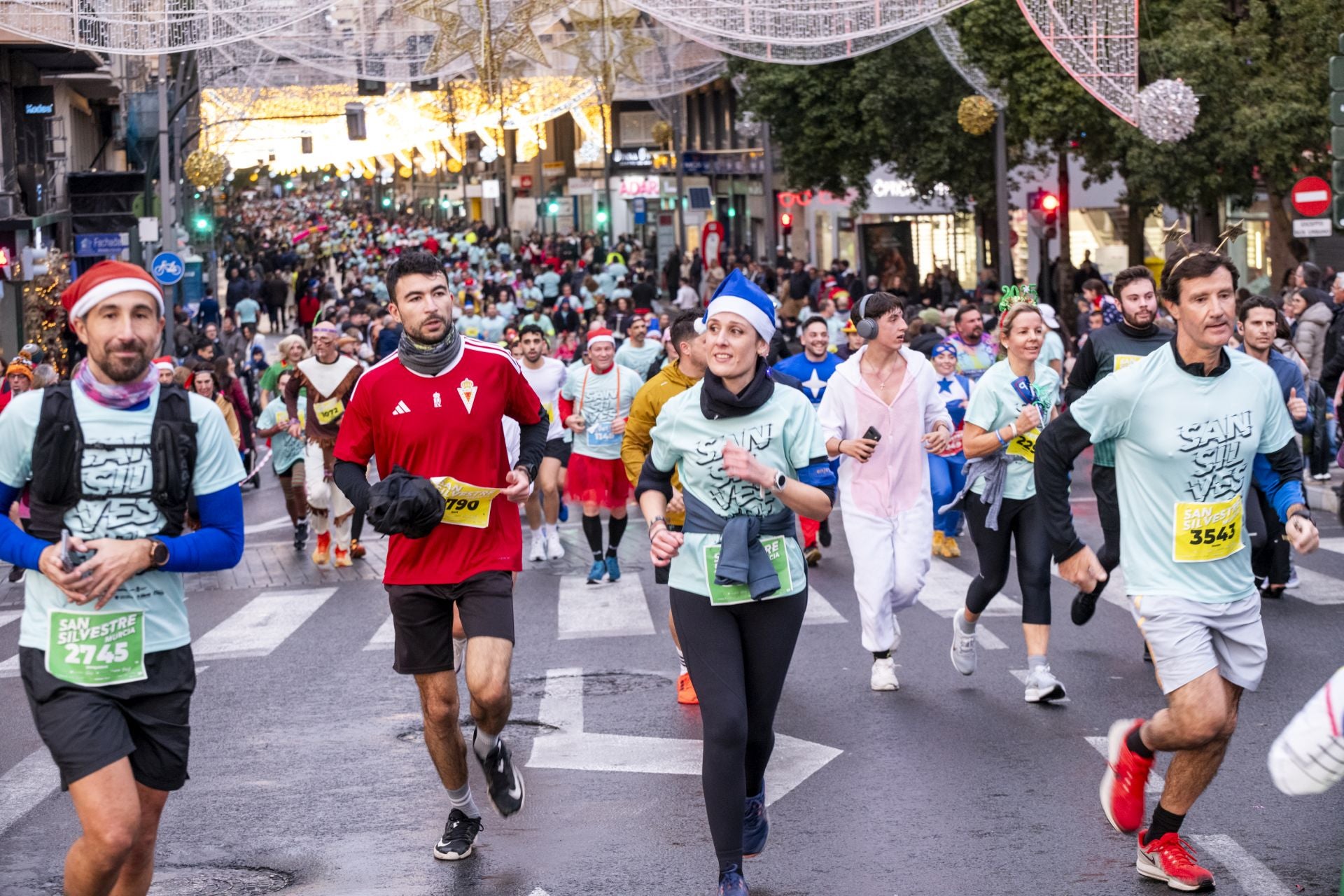 La San Silvestre de Murcia 2024, en imágenes