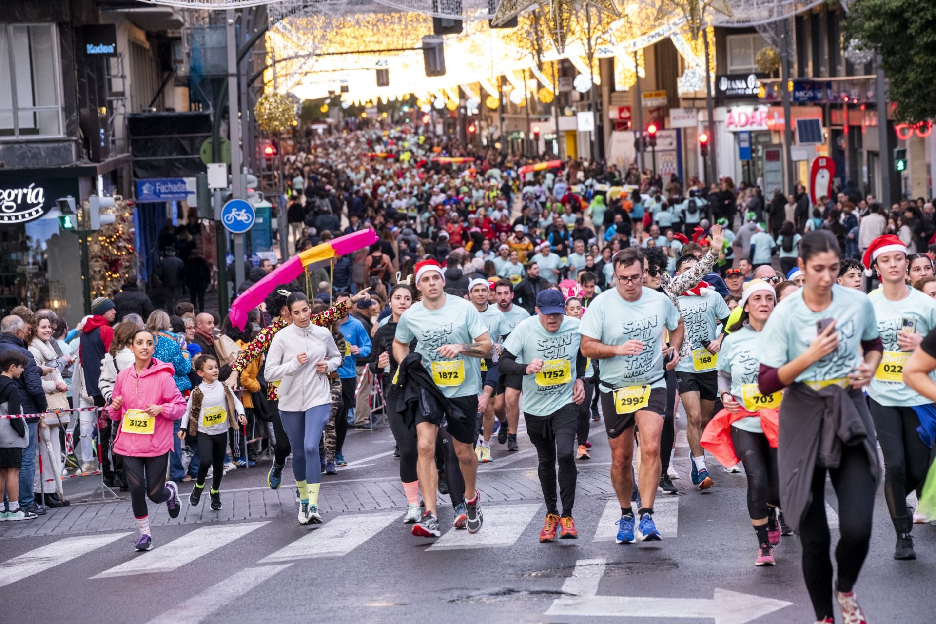 La San Silvestre de Murcia 2024, en imágenes
