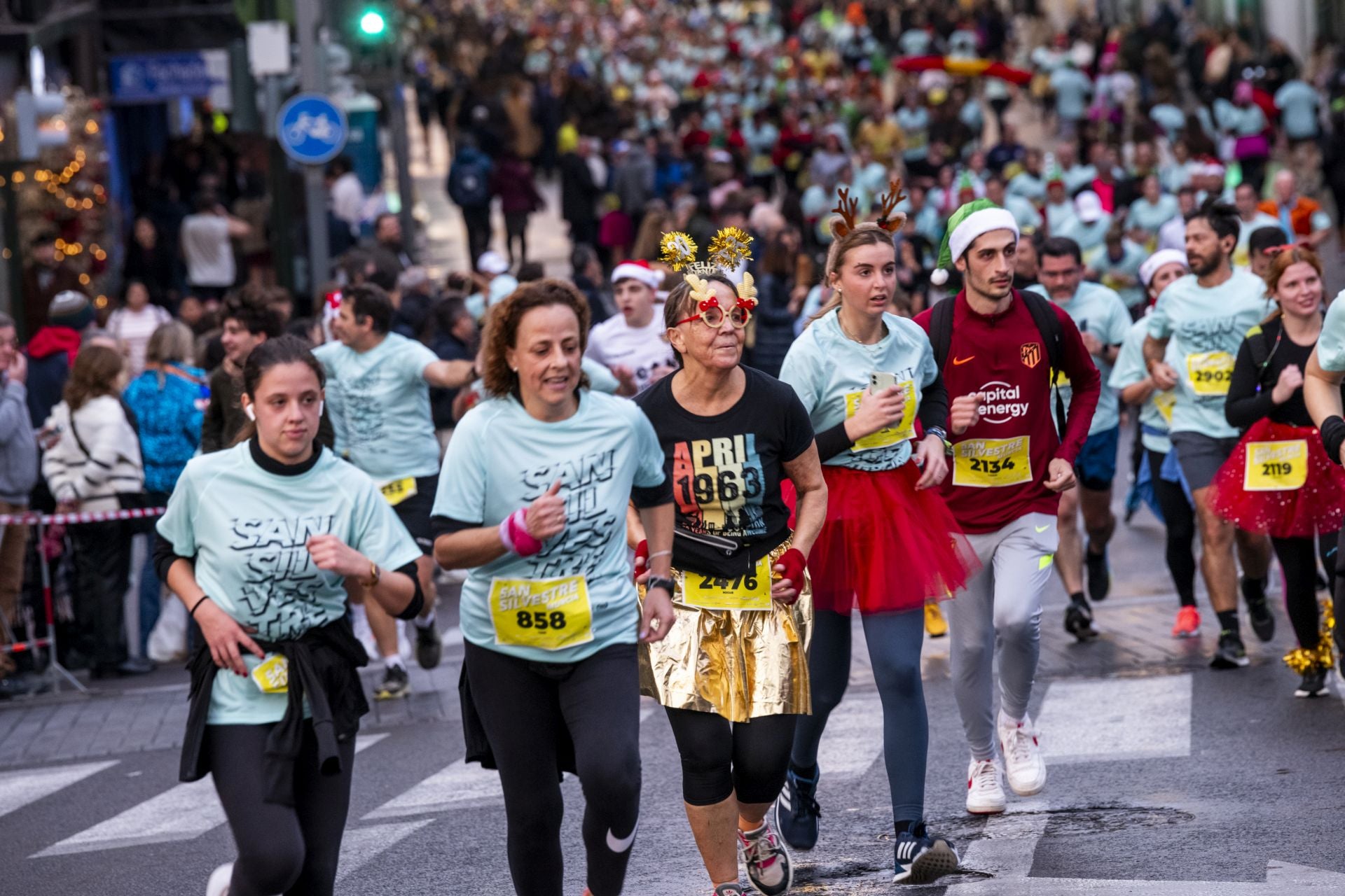 La San Silvestre de Murcia 2024, en imágenes