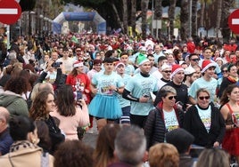 Salida de la San Silvestre de Cartagena 2024.