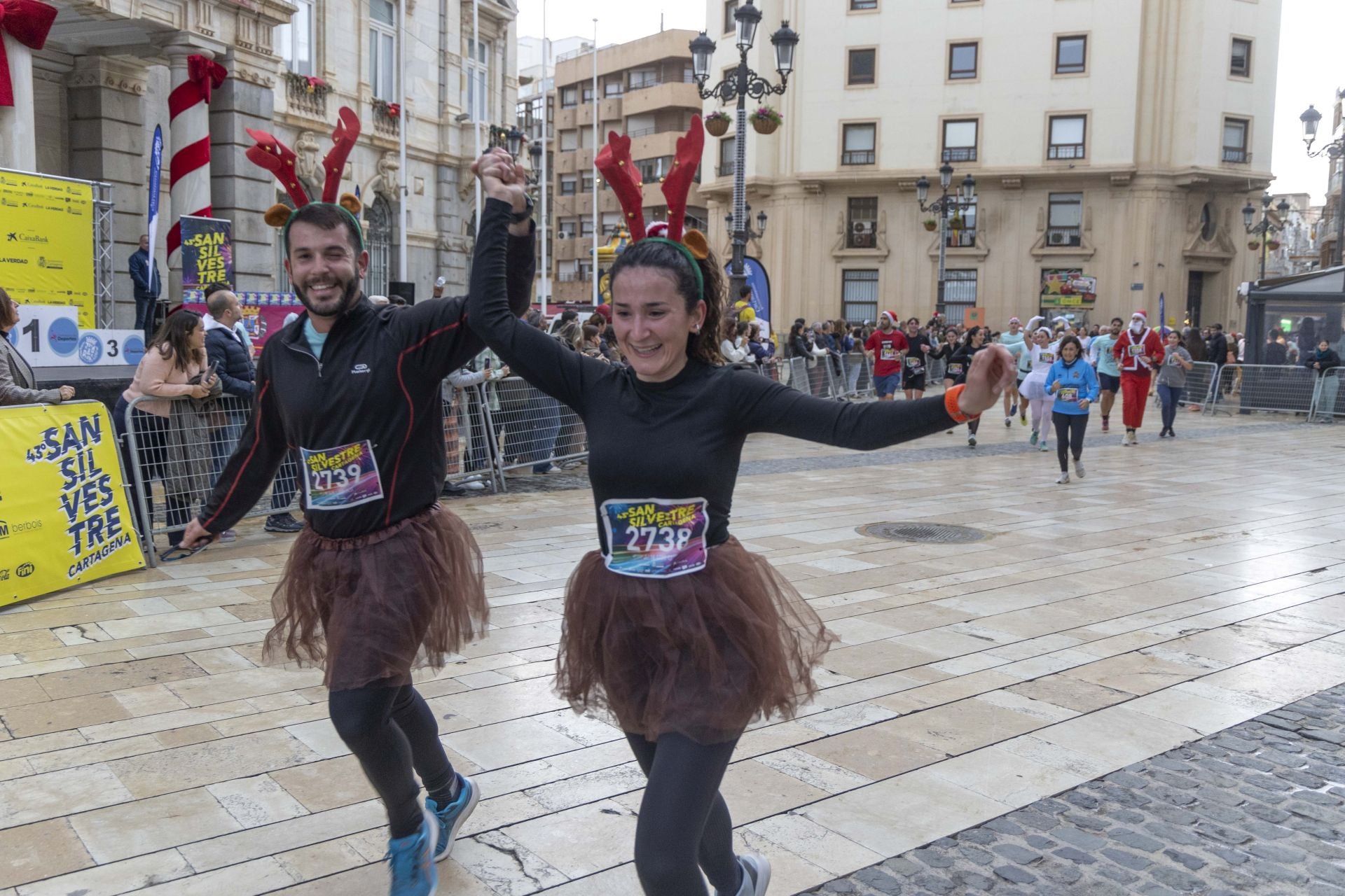 Los disfraces de la San Silvestre de Cartagena 2024, en imágenes