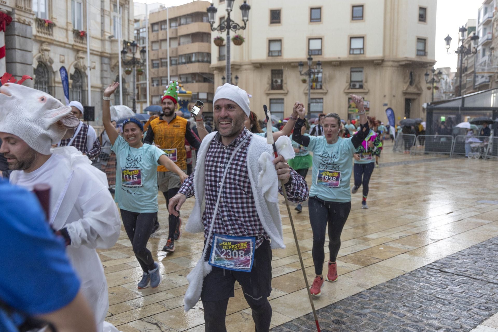 La San Silvestre de Cartagena 2024, en imágenes