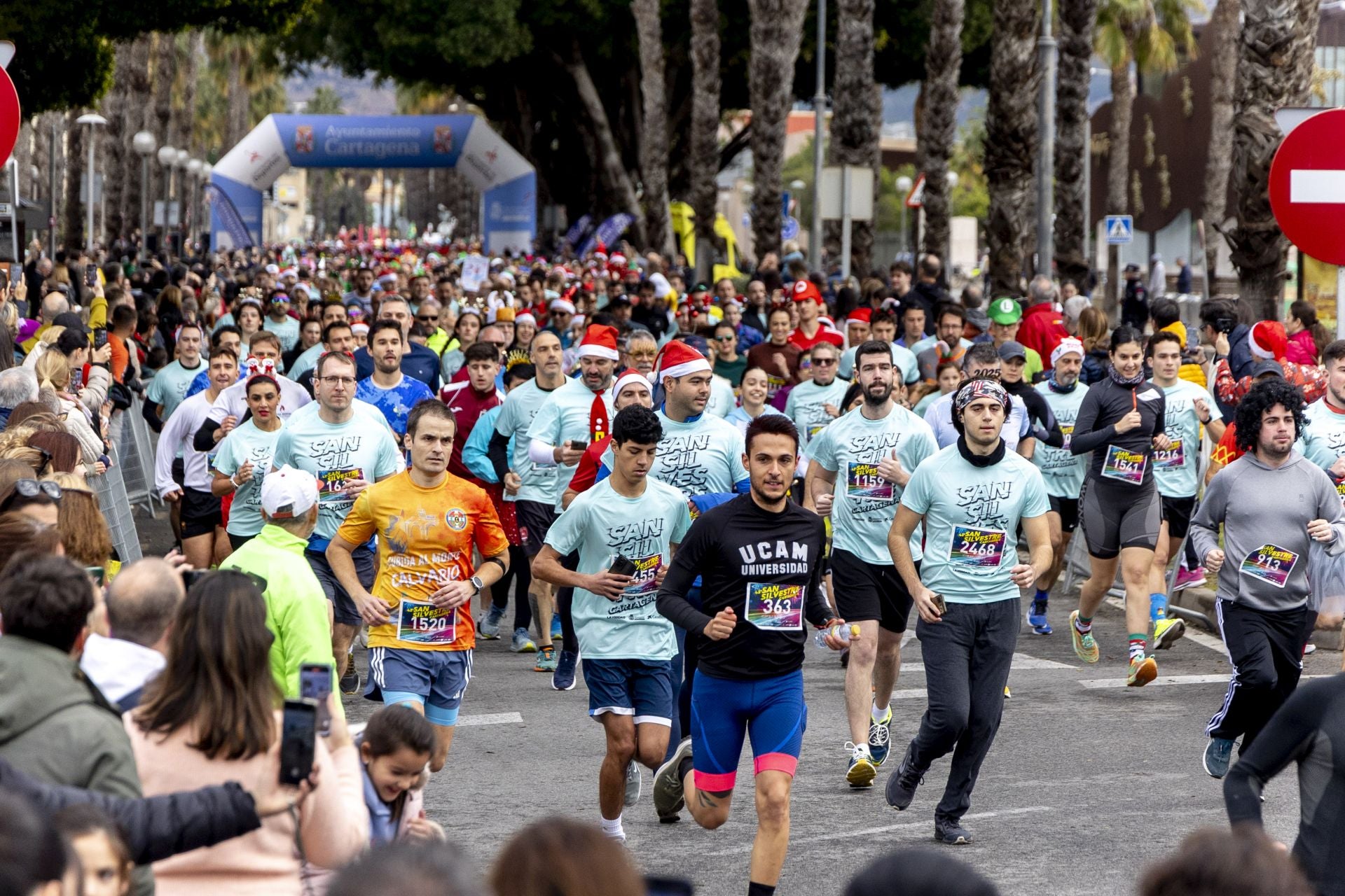 La San Silvestre de Cartagena 2024, en imágenes