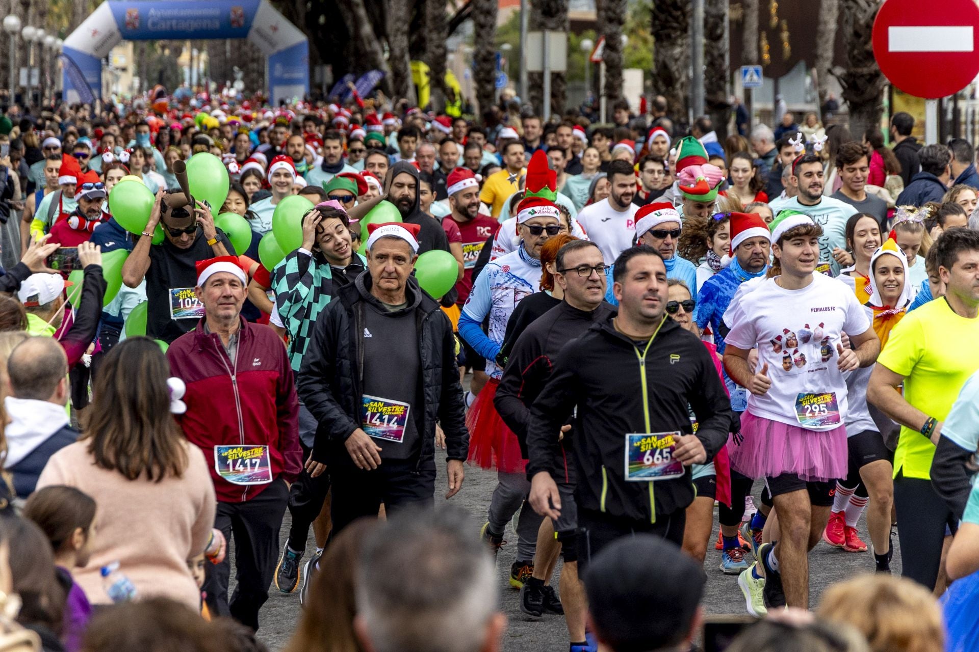 La San Silvestre de Cartagena 2024, en imágenes