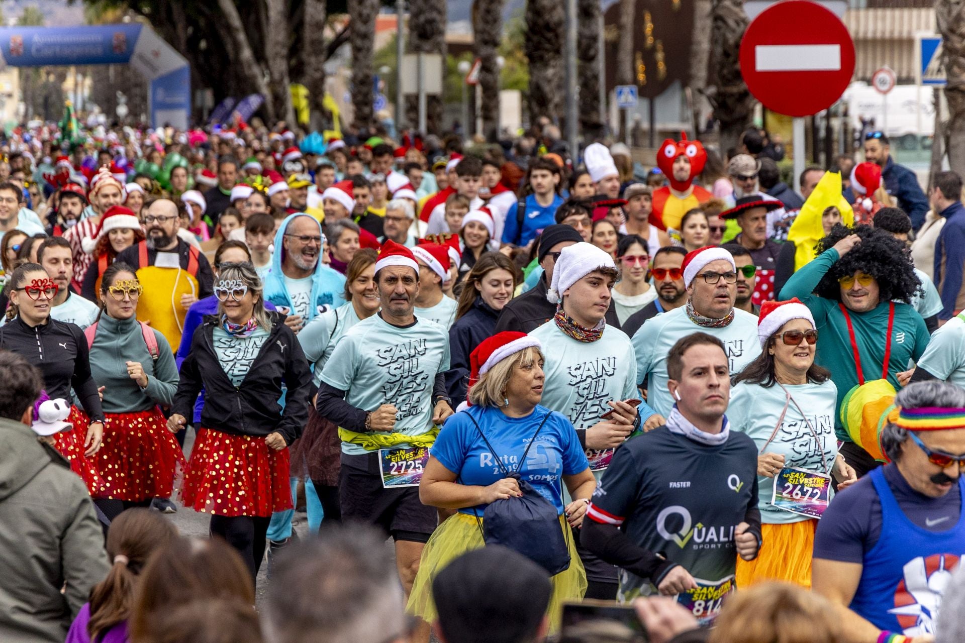 La San Silvestre de Cartagena 2024, en imágenes