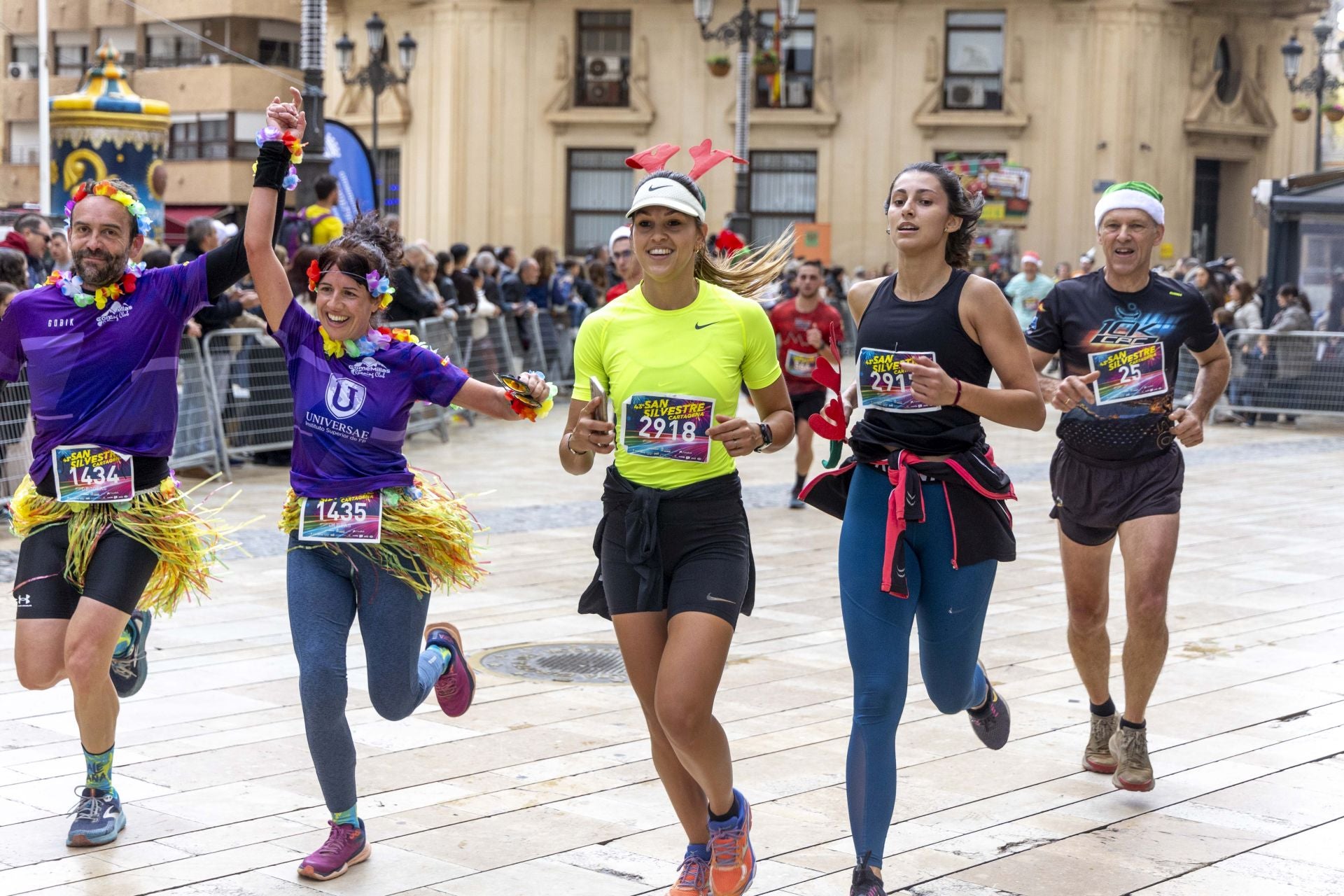 La San Silvestre de Cartagena 2024, en imágenes