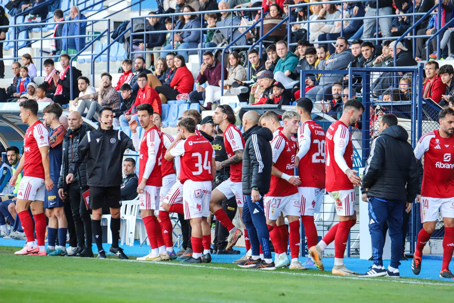 El partido benéfico entre Real Murcia y UCAM, en imágenes