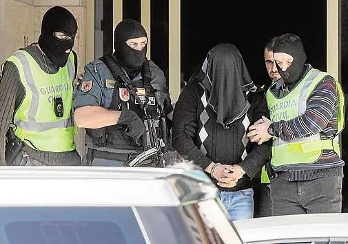 Detención de un yihadista en la Región de Murcia, en el año 2015.