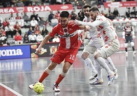 El empate entre el Jimbee Cartagena y ElPozo Murcia, en imágenes
