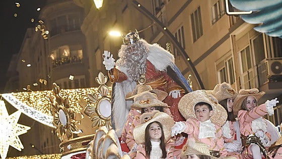La cabalgata de los Reyes Magos en Murcia, en imágenes