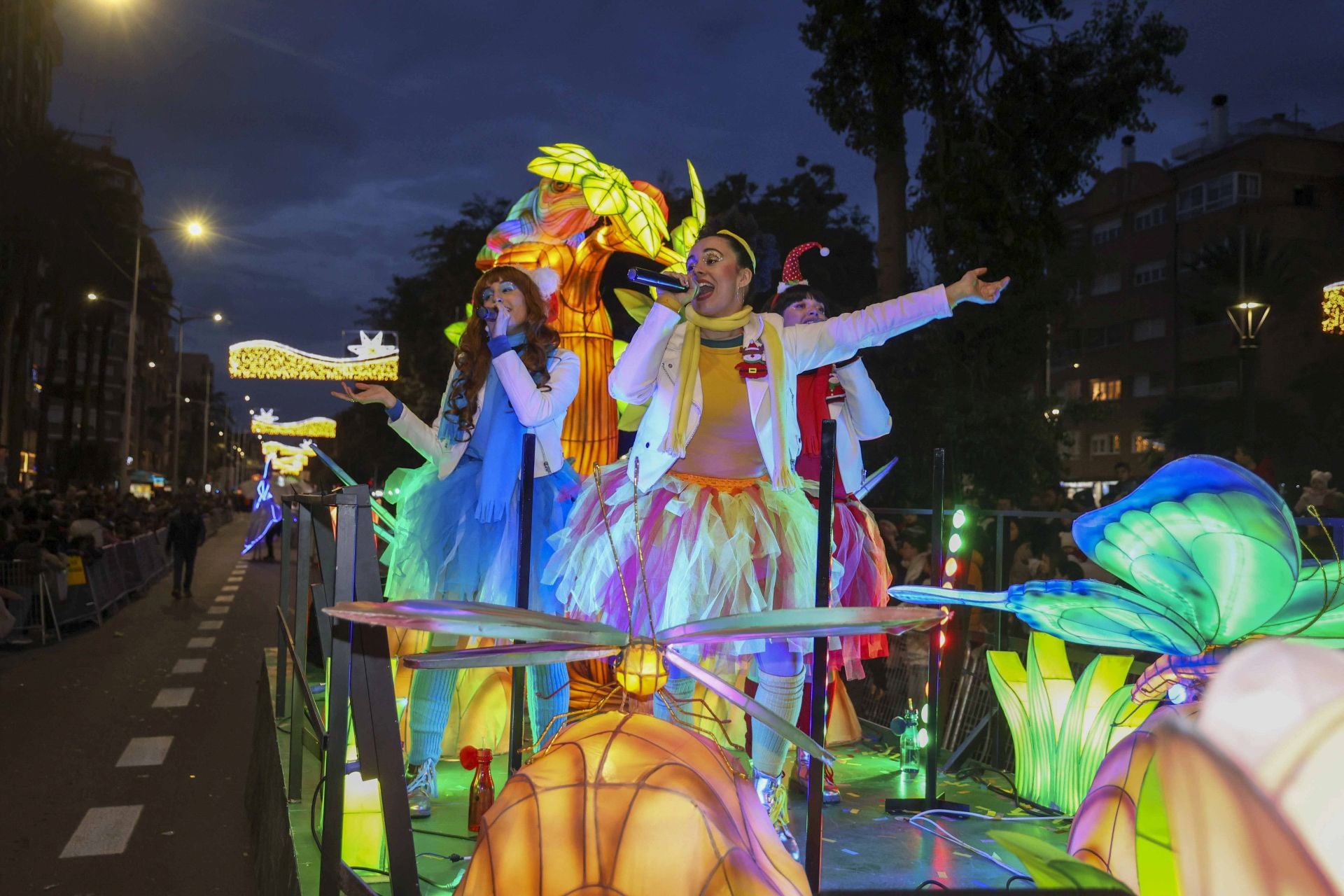 La cabalgata de los Reyes Magos en Cartagena, en imágenes