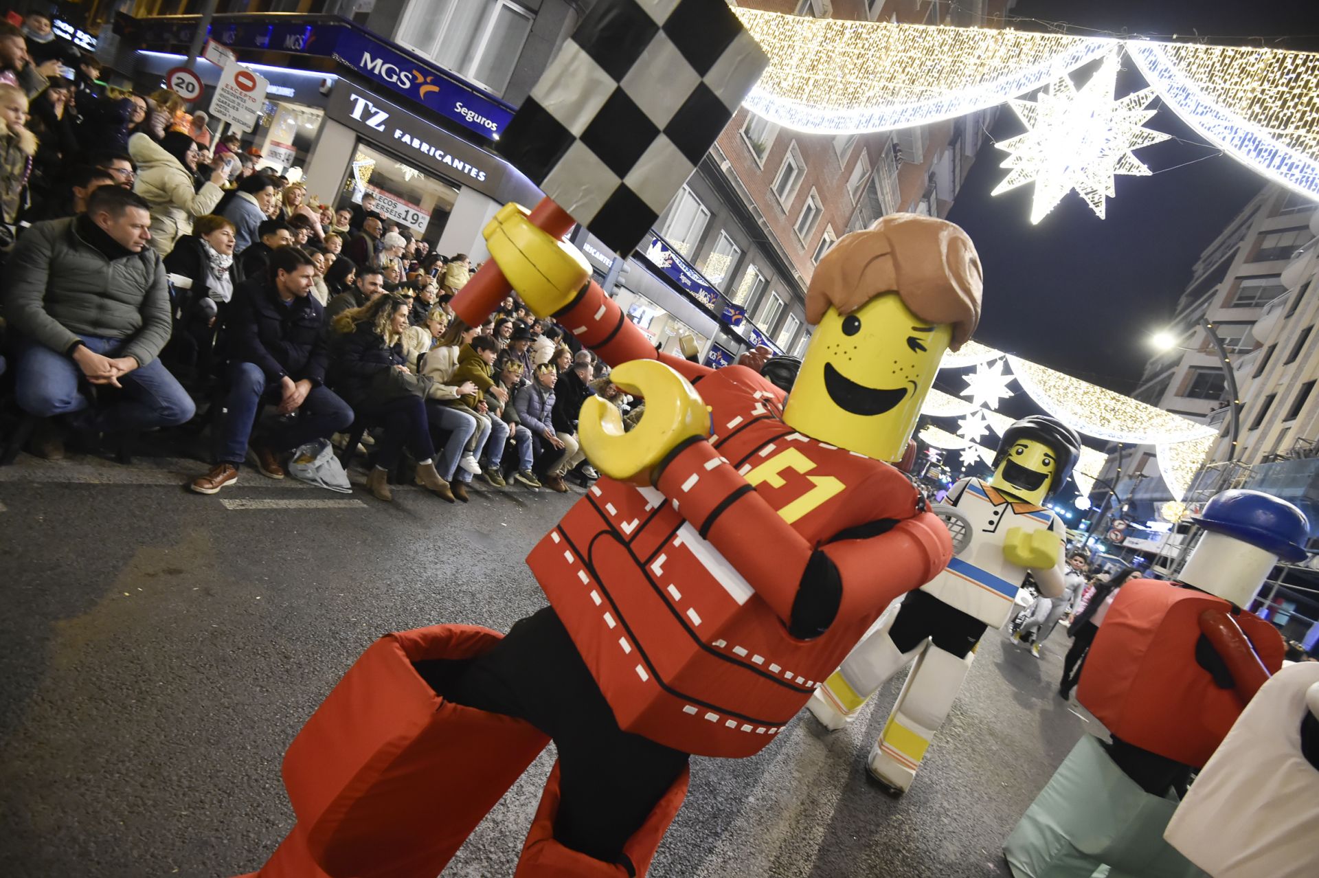 La cabalgata de los Reyes Magos en Murcia, en imágenes