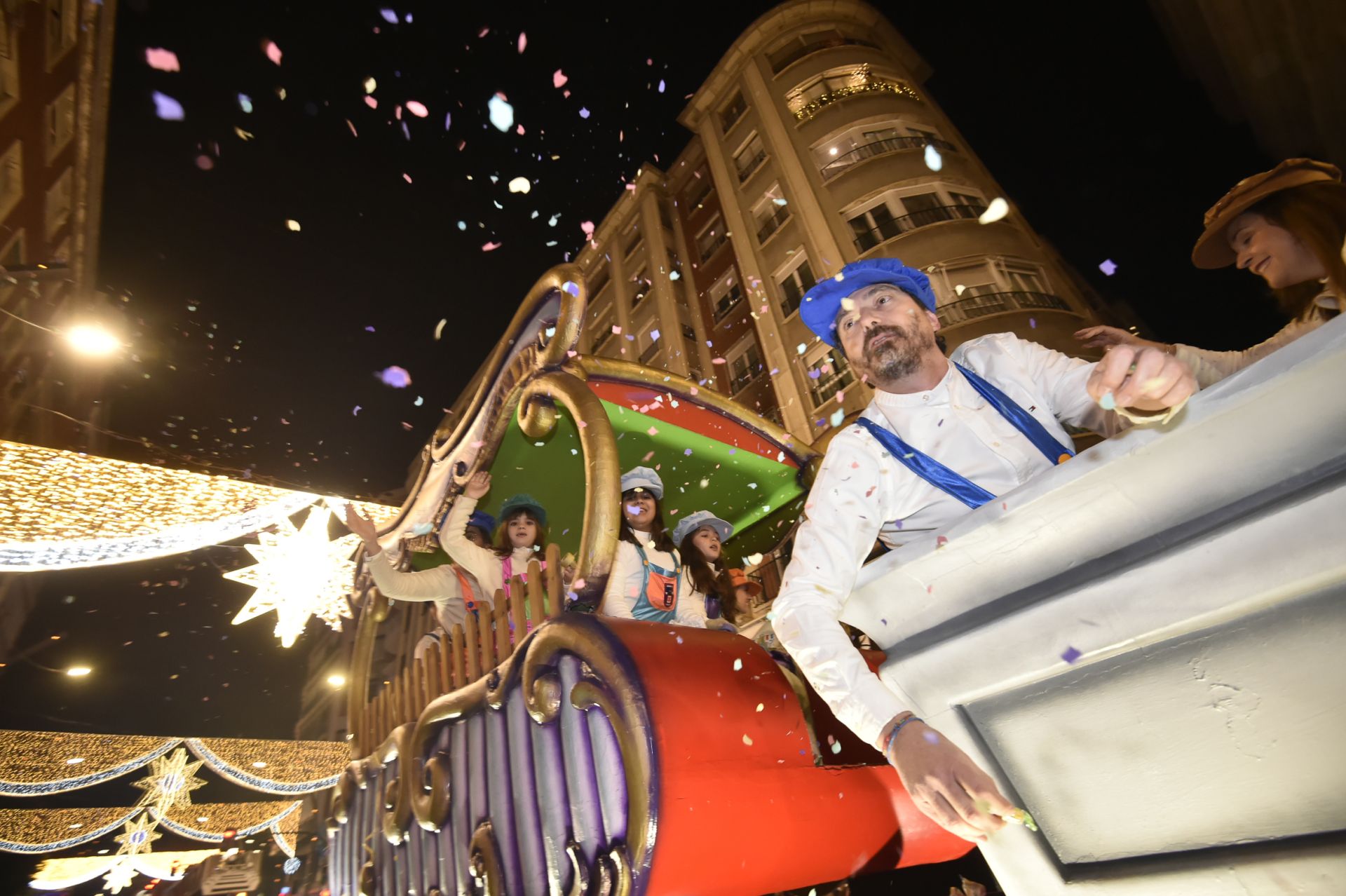 La cabalgata de los Reyes Magos en Murcia, en imágenes