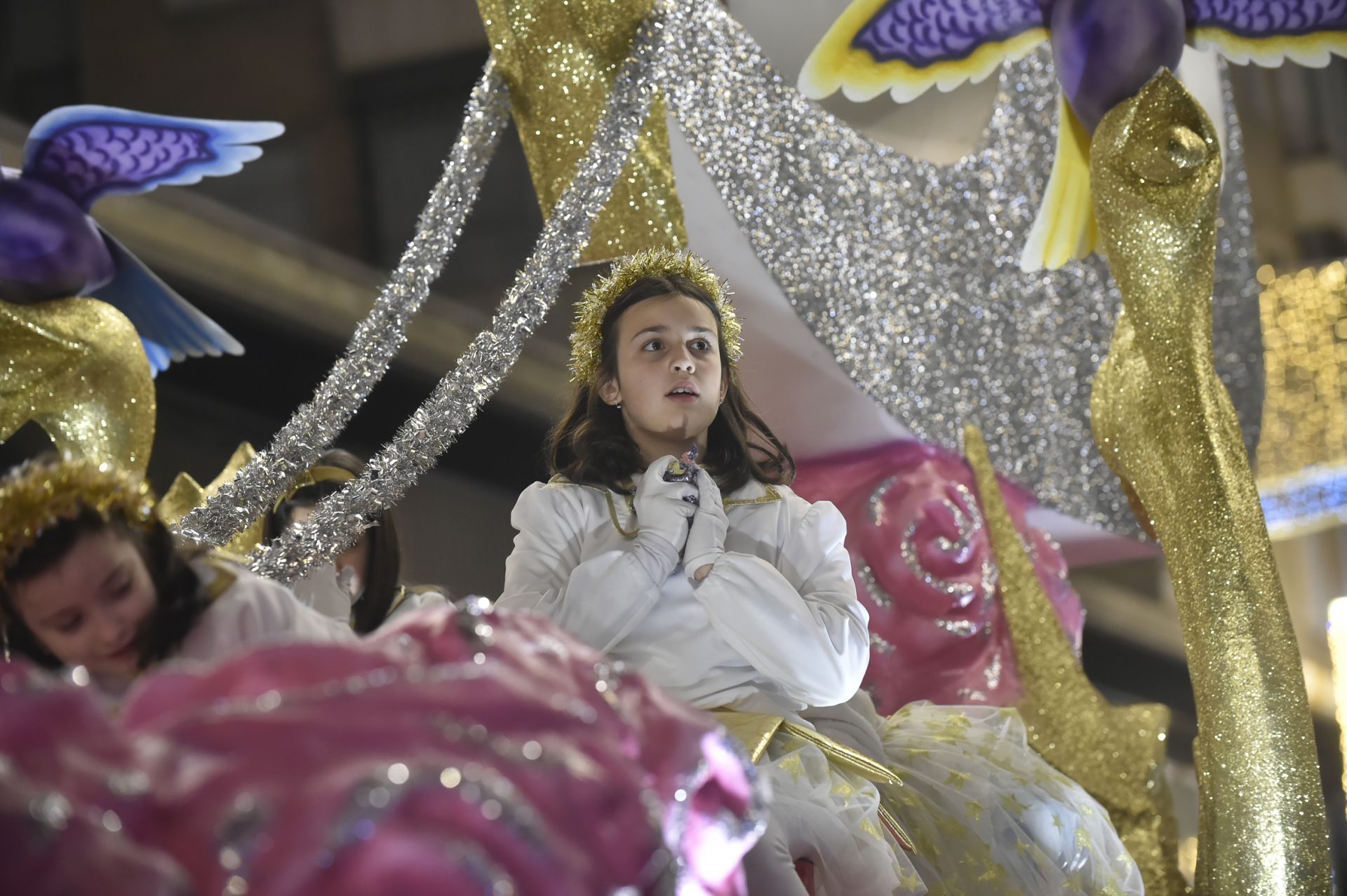 La cabalgata de los Reyes Magos en Murcia, en imágenes