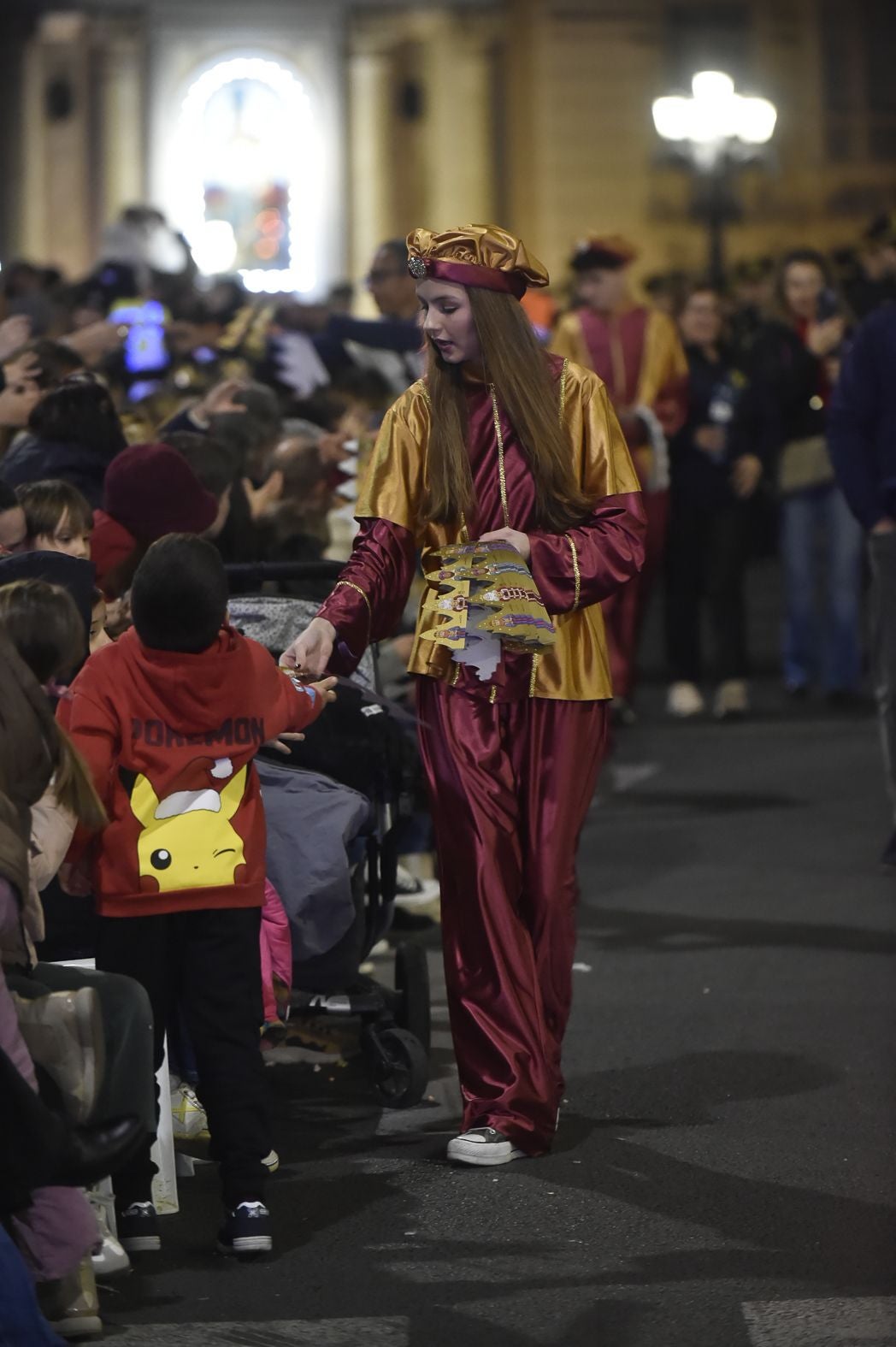 La cabalgata de los Reyes Magos en Murcia, en imágenes