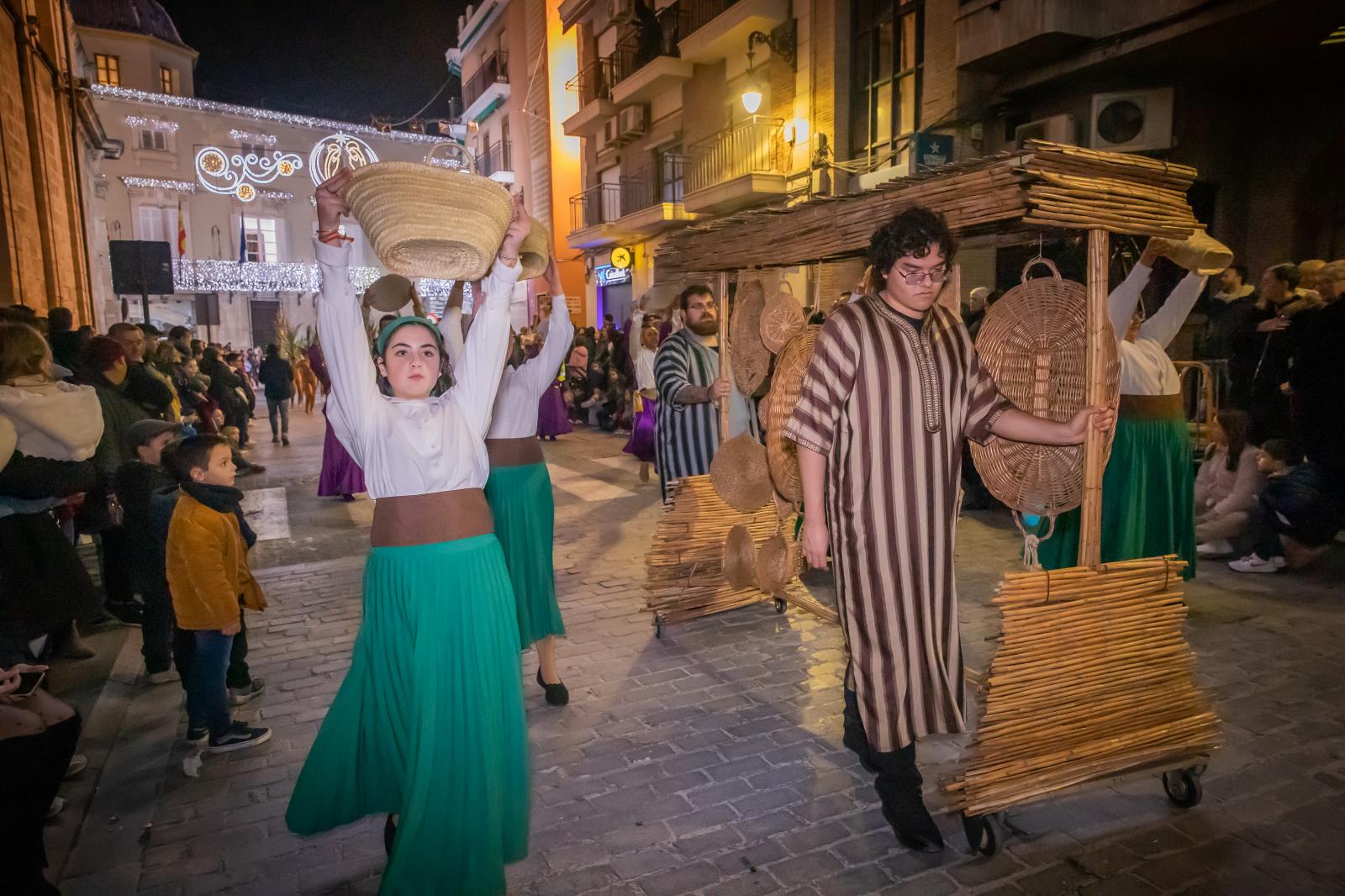 Las imágenes de la cabalgata de Reyes Magos de Orihuela