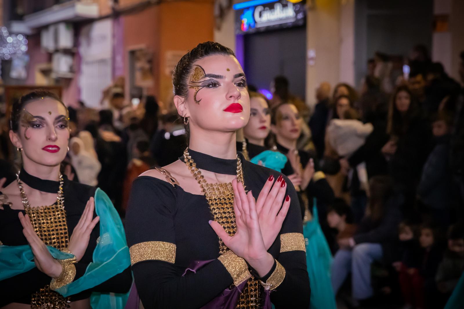 Las imágenes de la cabalgata de Reyes Magos de Orihuela