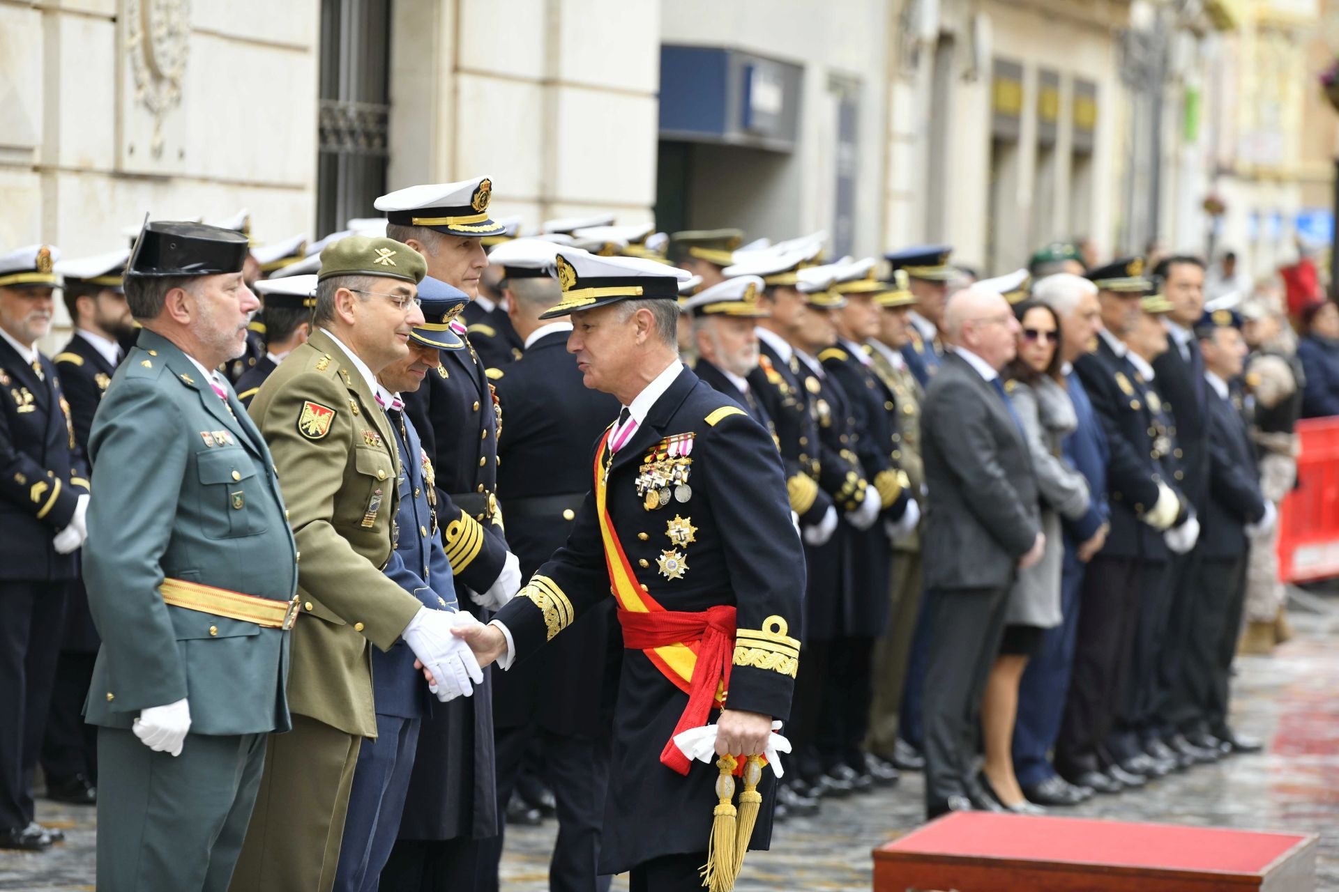 Celebración de la Pascua Militar en Cartagena, en imágenes