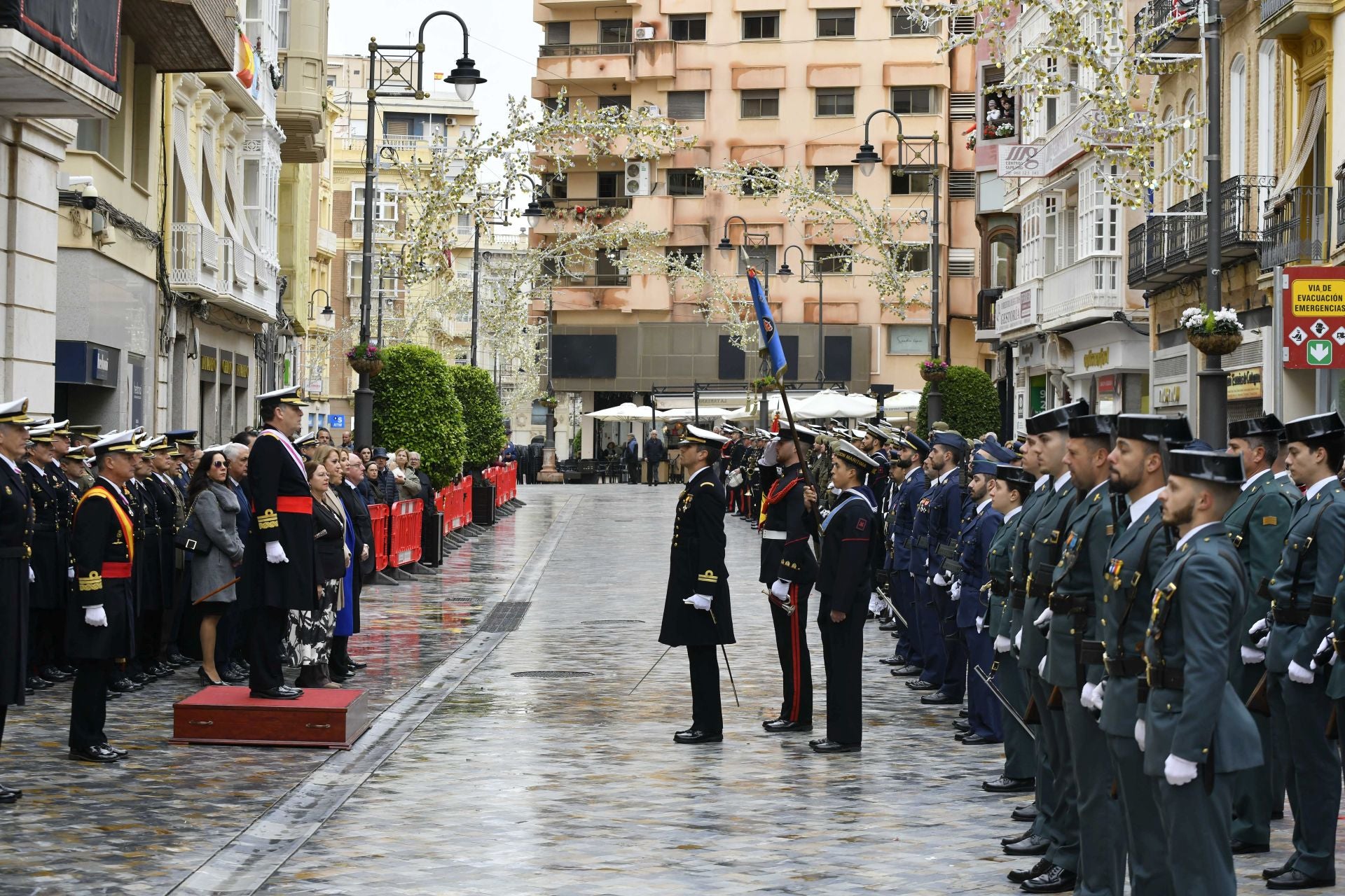 Celebración de la Pascua Militar en Cartagena, en imágenes