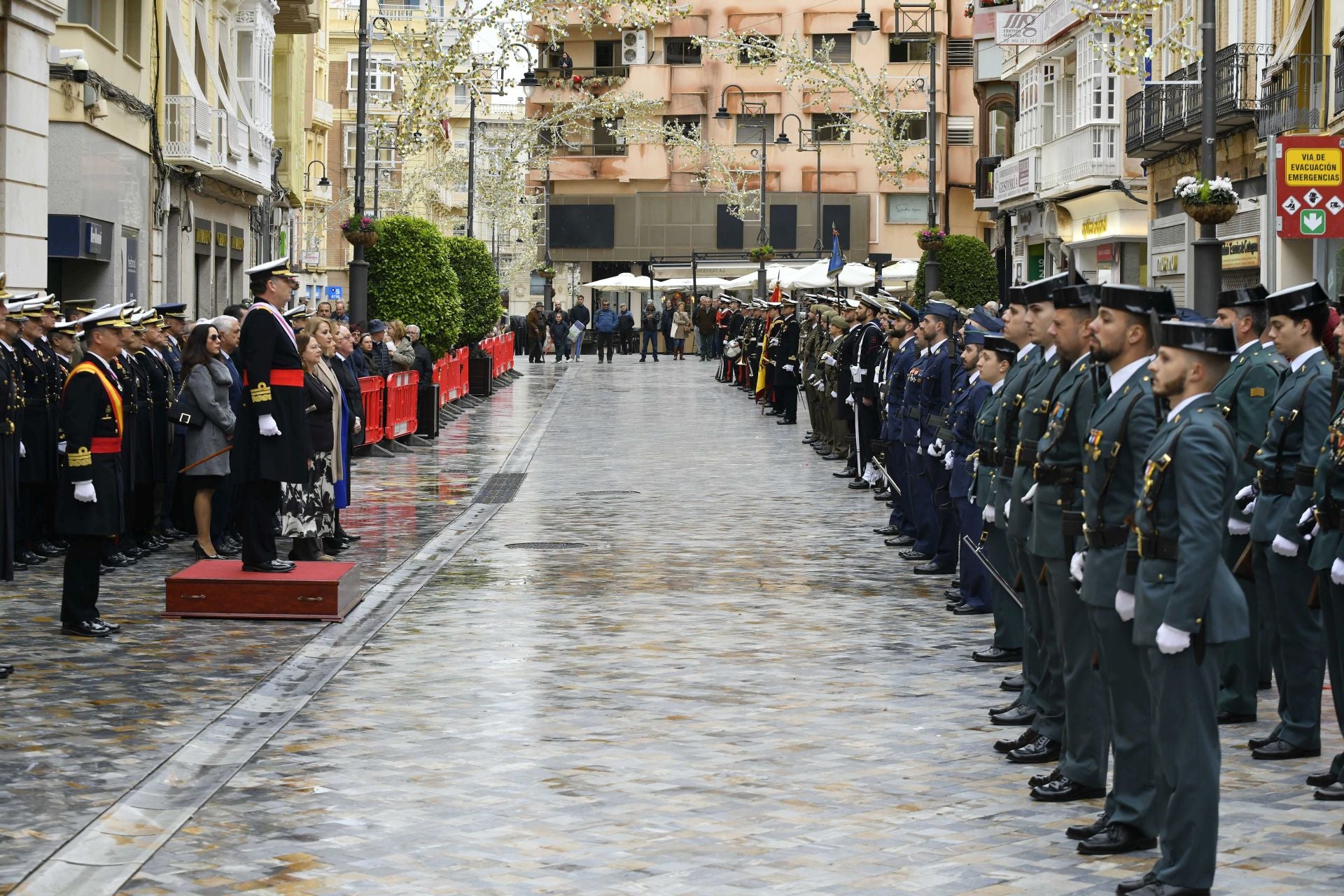 Celebración de la Pascua Militar en Cartagena, en imágenes