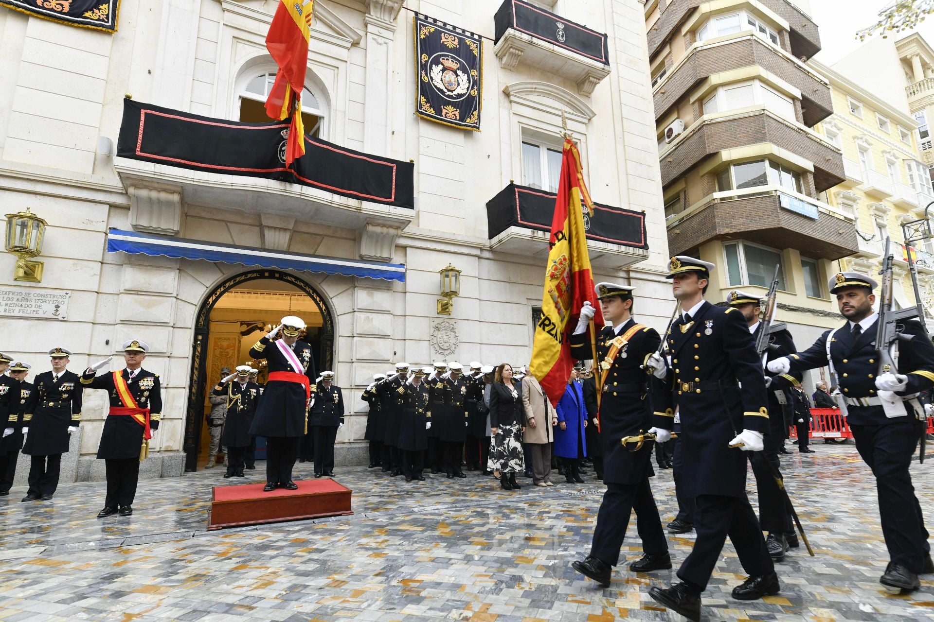 Celebración de la Pascua Militar en Cartagena, en imágenes